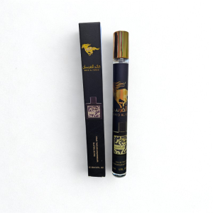 PERFUME MINI TALLA QAED AL FURSAN BLACK 20ml DE LATTAFA