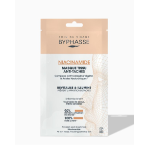 MASCARILLA FACIAL BYPHASSE NIACINAMIDE ANTI-MANCHAS